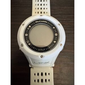 SkyCaddie Linx GPS Golf Watch White 3 ATM Water Resistant Rangefinder Fitness